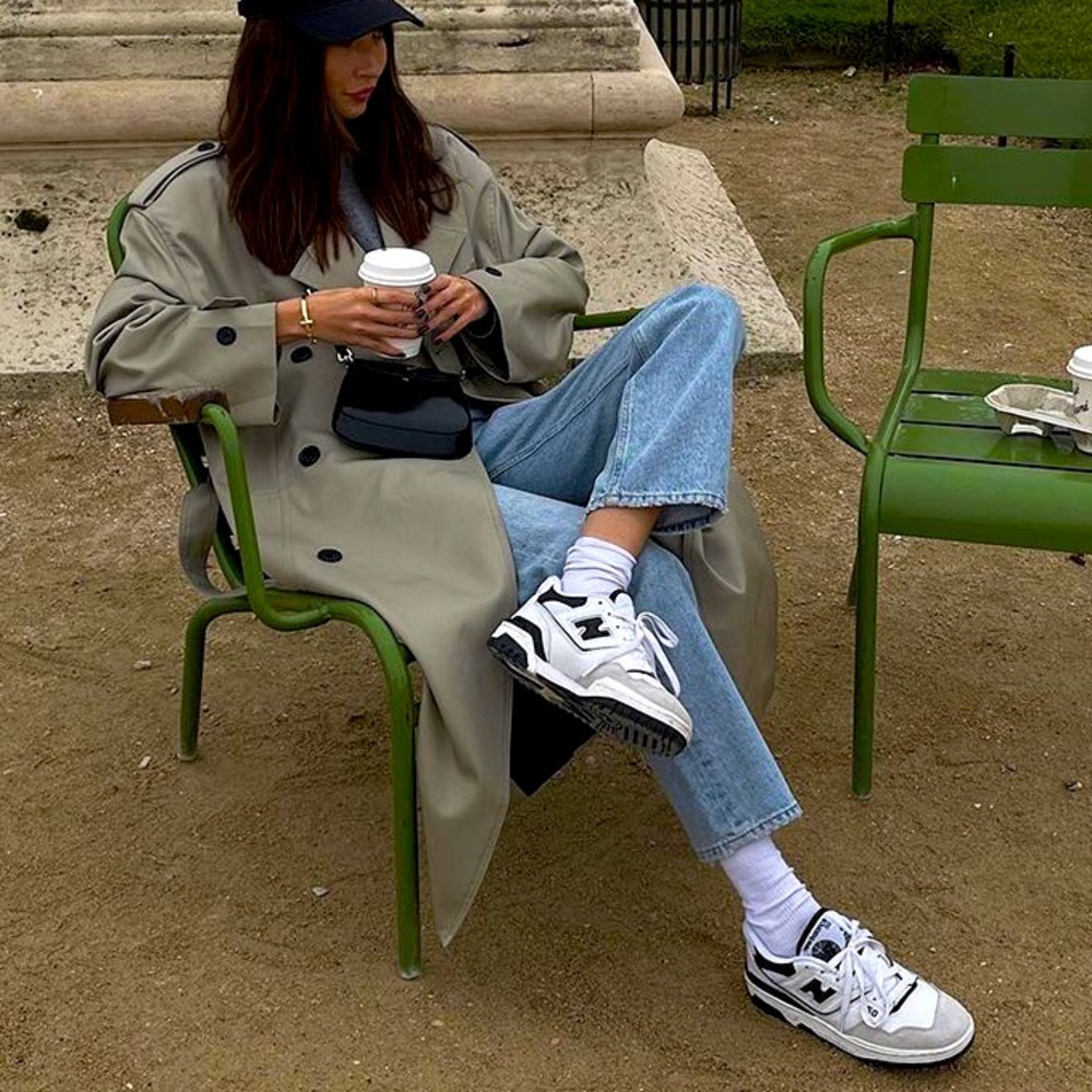 New Balance 550 Sea Salt Black - 5.5 M/7 W